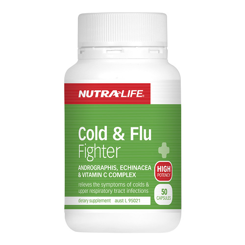NUTRA-LIFE COLD + FLU FIGHTER 50C