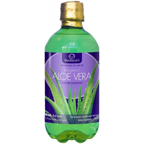Lifestream Biogenic Aloe Vera Juice 500mL