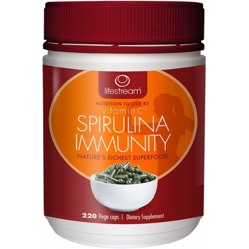 Lifestream Vitamin C Spirulina Immunity 220 caps