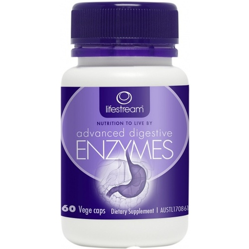 Lifestream Advanced Digestive Enzymes 60 caps