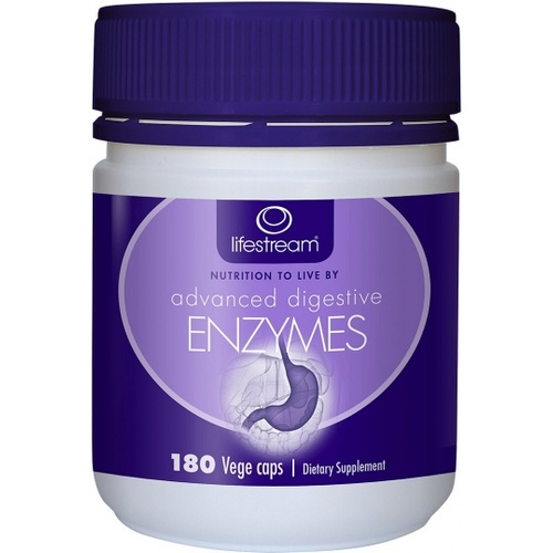Lifestream Advanced Digestive Enzymes 180 caps