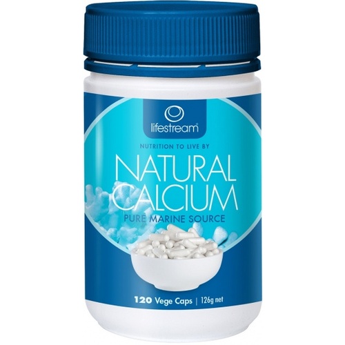 Lifestream Natural Calcium 120 Capsules 120 caps