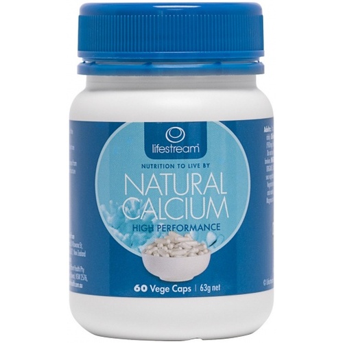 Lifestream Natural Calcium Capsules 60 caps