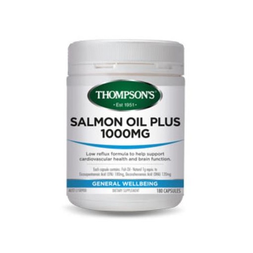 THOMPSON'S SALMON OIL 1000MG 180C