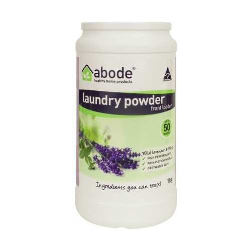 Abode Front Loader Lavender & Mint Laundry Powder 1kg