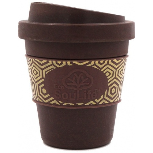 EcoSouLife Bamboo Aroma Sip Traveler Cup Coffee 355ml