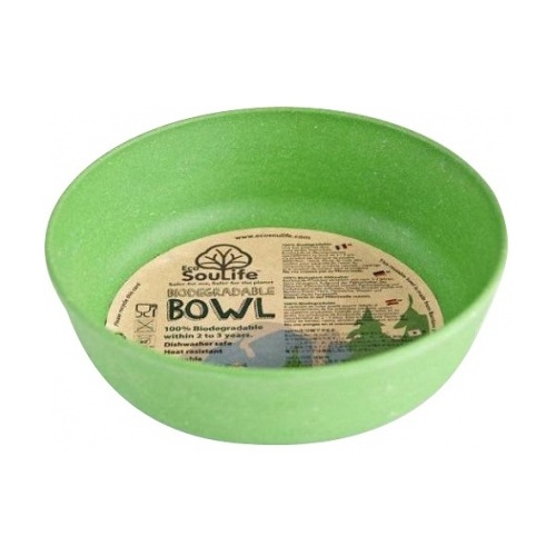EcoSouLife Bamboo (D15 x H5cm)  Bowl Green