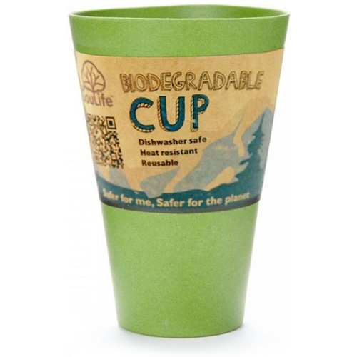 EcoSouLife Bamboo Cup Green 443ml