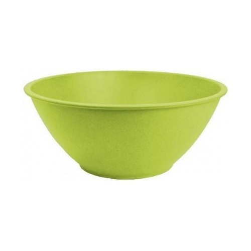EcoSouLife Bamboo (D27 x H11cm) Salad Bowl Lime