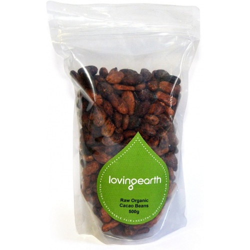 Loving Earth Cacao Beans  500g