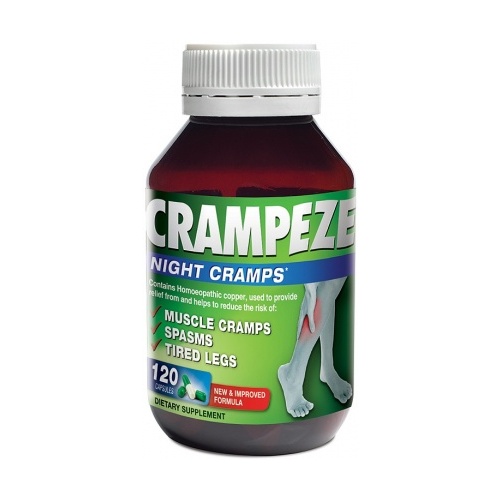 Natralia Crampeze Night Cramps 120 Capsules