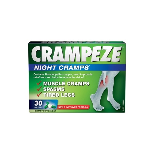 Natralia Crampeze Night Cramps 30 Capsules