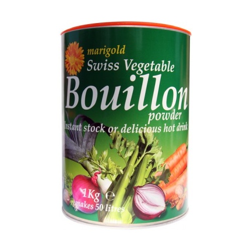 Marigold Swiss Vege Bouillon Powder YeastFree GlutenFree(Green)1kg