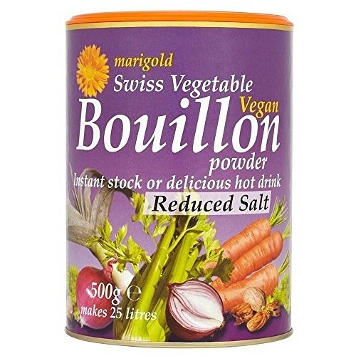 Marigold Swiss Vegetable Vegan Bouillon L/ Salt Powder (Purple) 500g