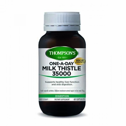 Thompson's One-a-day Milk Thistle 35000mg 60 Caps